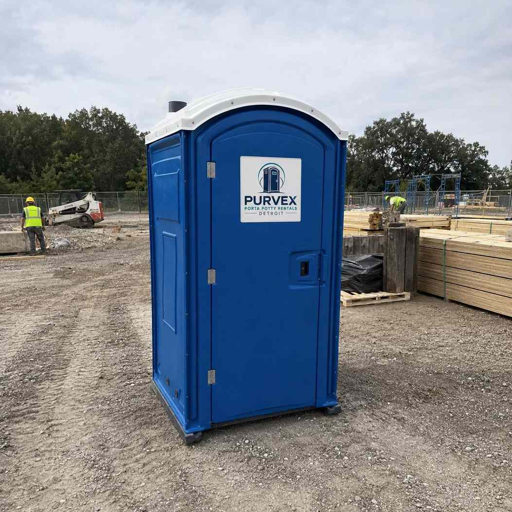Construction site porta potty rental Detroit