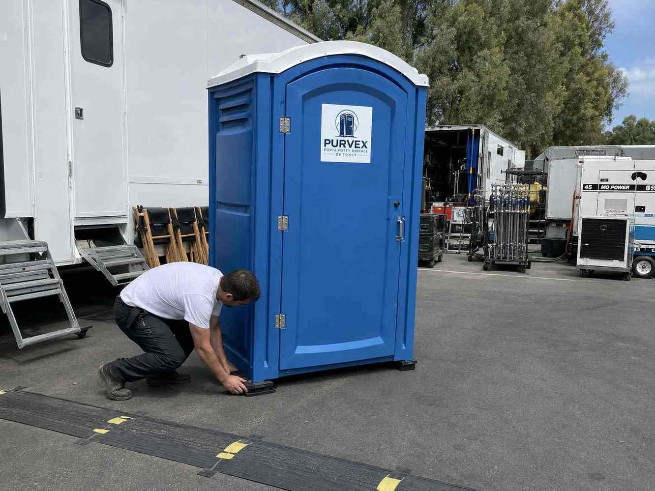 Event and festival porta potty rental Detroit